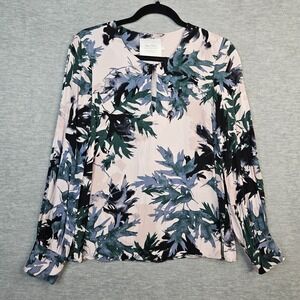 PART TWO Round Neck Long Sleeve Class fit Printed Isanta Blouse Size EU36